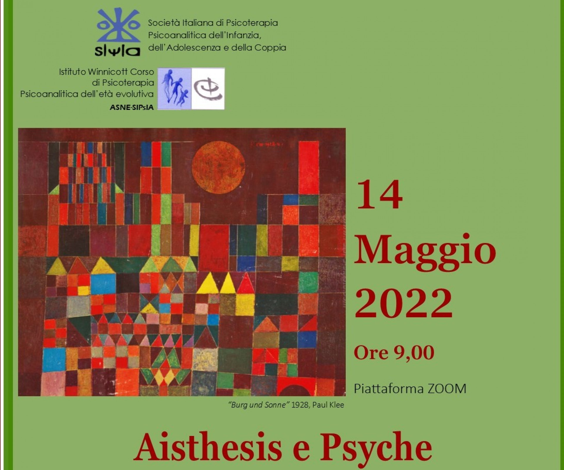 “Aisthesis e Psyche“ con Domenico Chianese